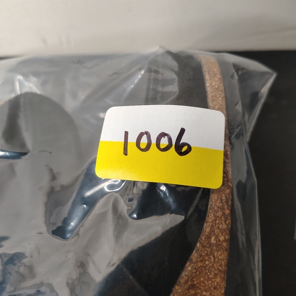 Birkenstock Buckley Mule Clog Sandals Women's Size 36 Black Suede Moc Toe - Picture 10 of 11